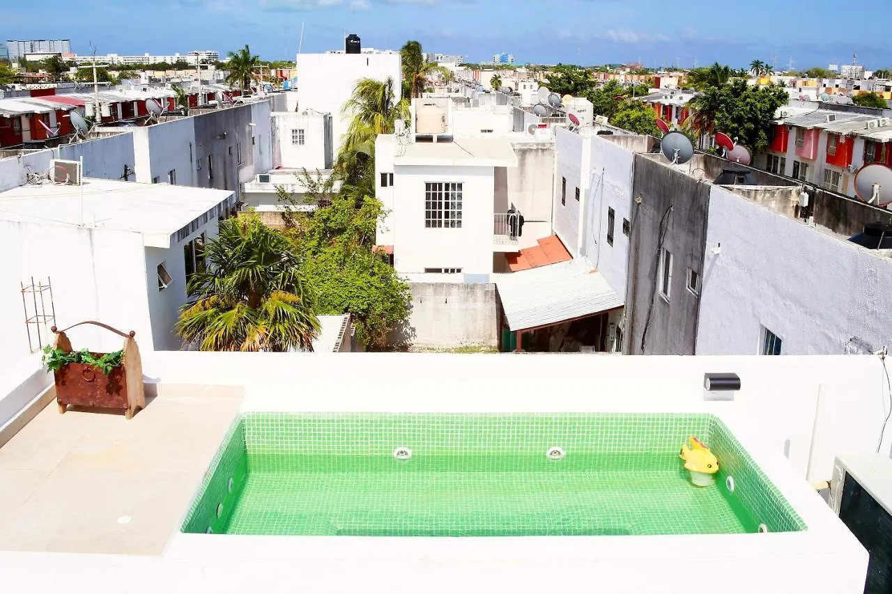 Cuarto Privado, Gran Wi-Fi, Jacuzzi Rooftop, Ac Cancun